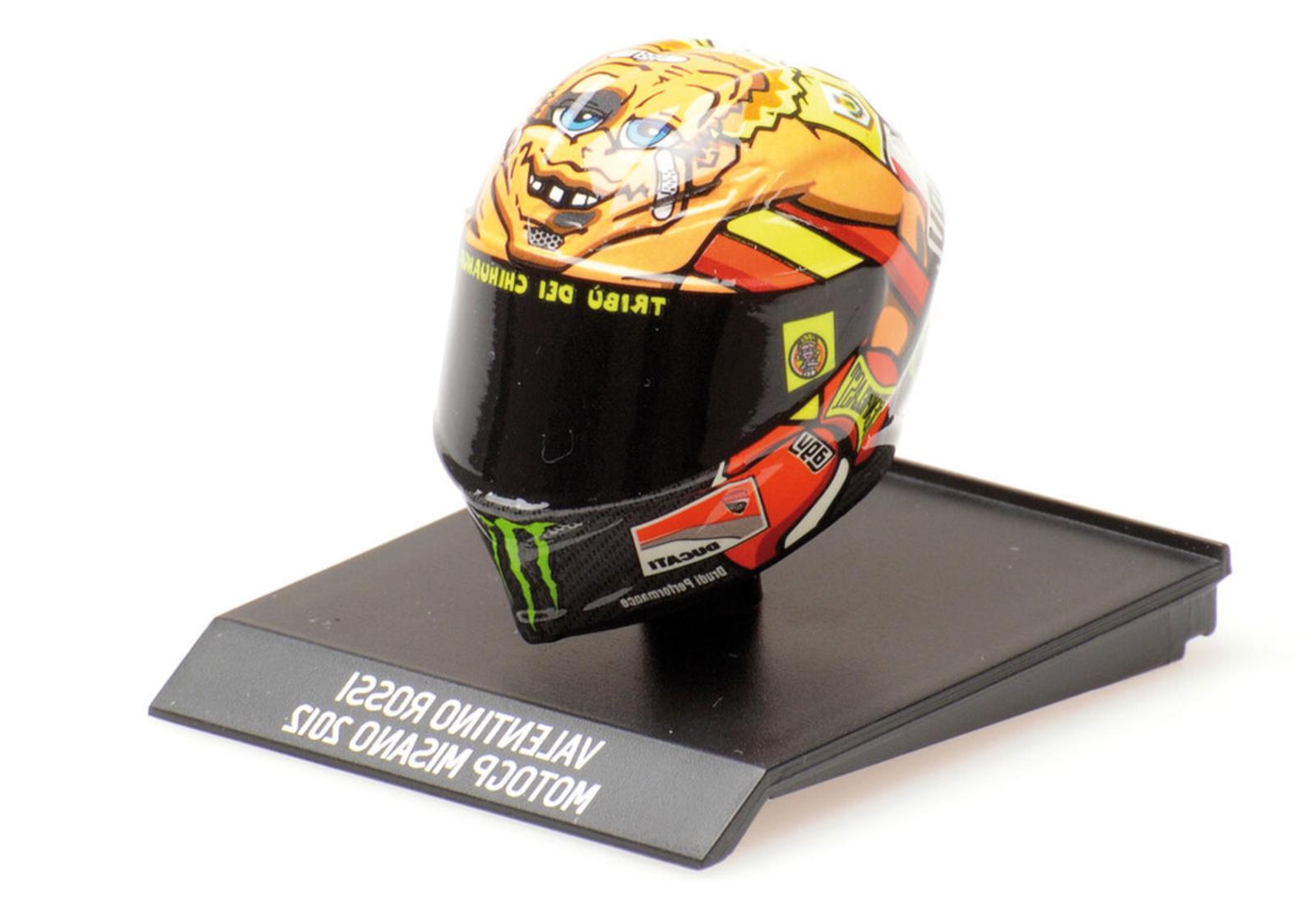 vr 46 valentino rossi misano 2012 casque