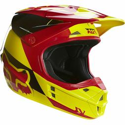 Cross Fox Racing V1 Mako Jaune Rouge Bmx Downhill Outlet