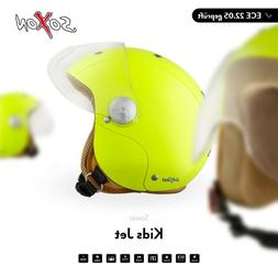Vespa Casque Demi-jet Scooter Pilote Xxs Xs S Ece