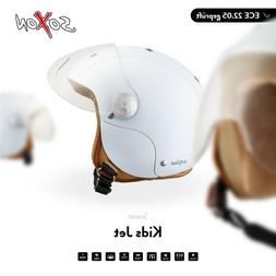 Vespa Casque Demi-jet Scooter Pilote Xxs Xs S Ece