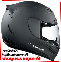 sticker Groupe sanguin autocollant Pr&eacute;nom personnalis&eacute; > O