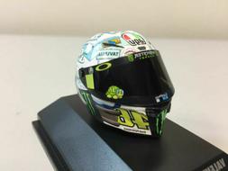 Minichamps Valentino Rossi AGV Casque 1/8 Yamaha 2017 Test S