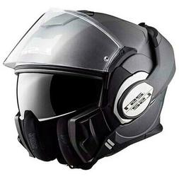 LS2 VALIANT SOLID MODULAIRE CASQUES NOIR