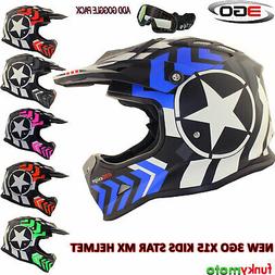 Cross Off Road Quad Atv Bmx Kart Enduro Sport Bleu